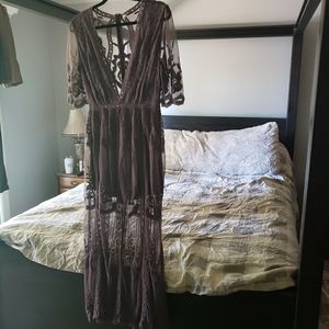 Lace Maxi romper
